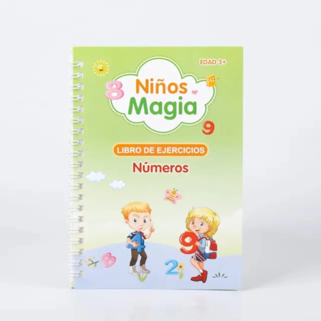 Kit de 4 libros mágicos de caligrafía